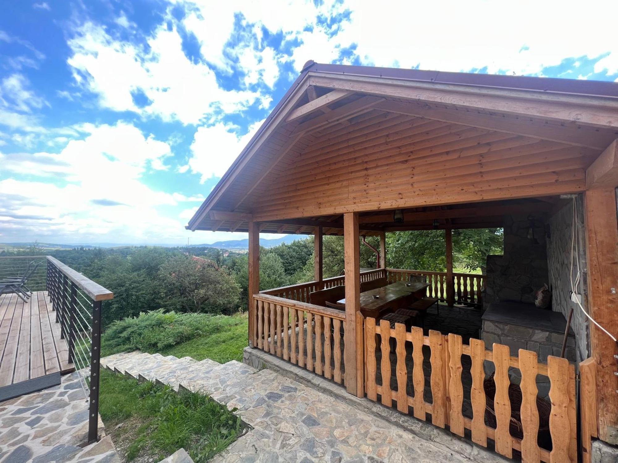 Carpathian Log Home 브란 외부 사진
